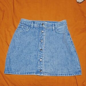 'Wilfred Free' Jean Skirt Size 6 - Blue
